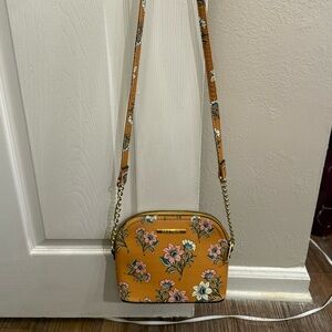 Steve Madden Floral Yellow Crossbody Bag